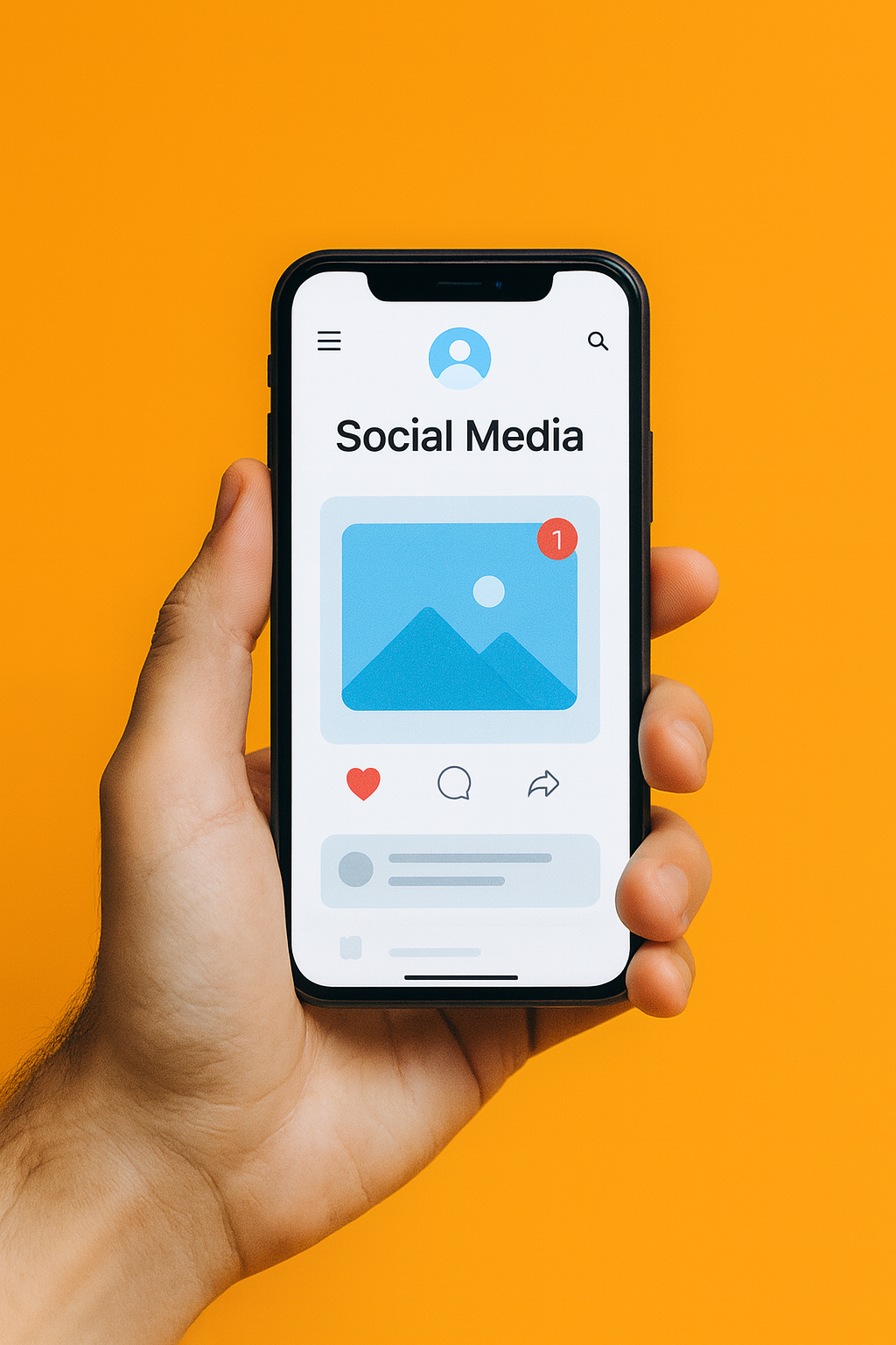 Smartphone and social media from 2010s